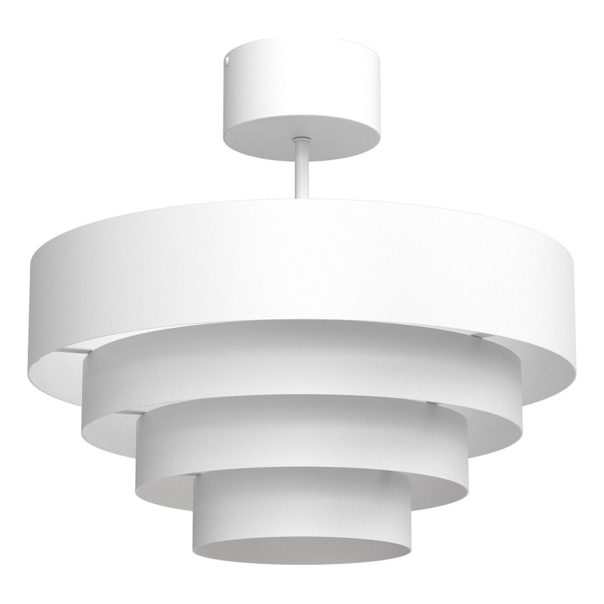 Pinnale kinnitatav lühter RINGS 2xE27/15W/230V valge