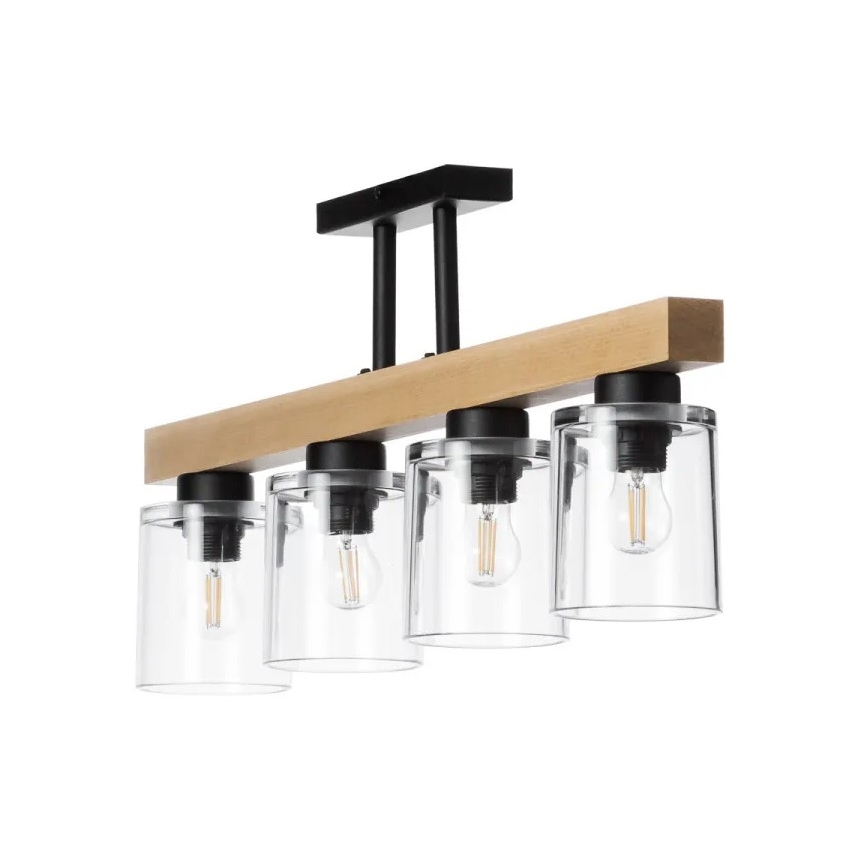 Pinnale kinnitatav lühter RUSTIC RADIANCE 4xE27/60W/230V