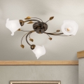Pinnale kinnitatav lühter SISI 3xE14/40W/230V d. 60 cm pronks/paatina