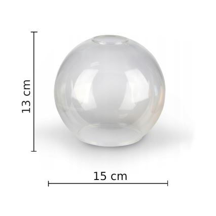 Pinnale kinnitatav lühter STAR 3xE27/60W/230V must/läbipaistev