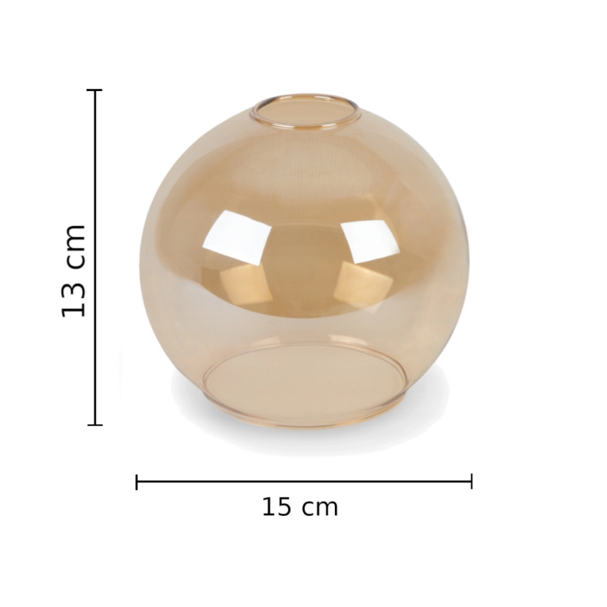 Pinnale kinnitatav lühter STAR 5xE27/60W/230V must/suitsune beež