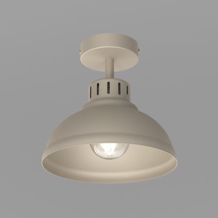 Pinnale kinnitatav lühter SVEN 1xE27/15W/230V beež