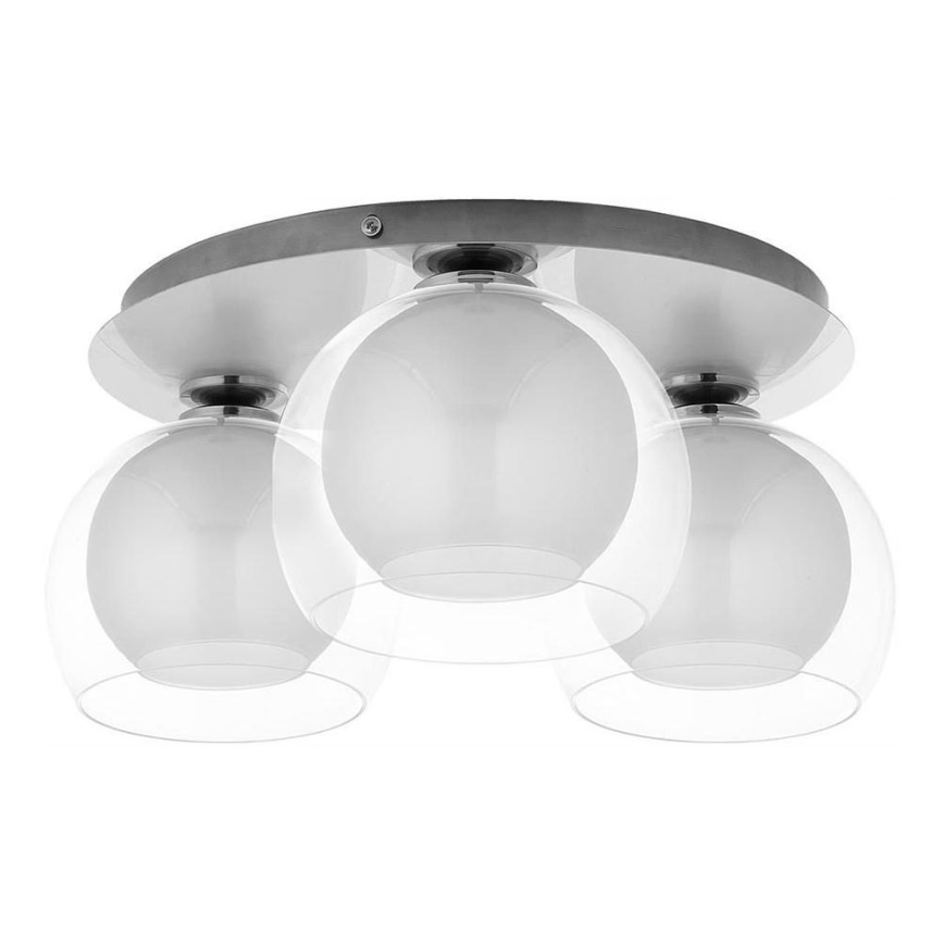 Pinnale kinnitatav lühter VENEZIA 3xE27/15W/230V