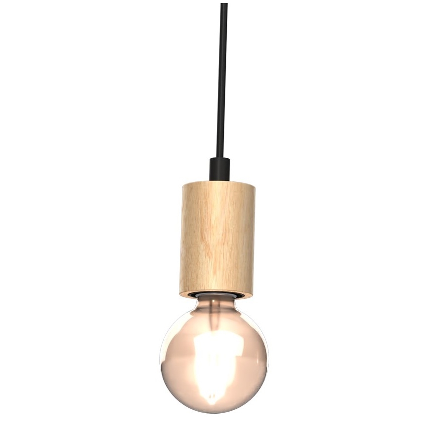 Pinnale kinnitatav lühter VIGA 3xE27/60W/230V puit