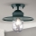 Pinnale kinnitatav välilühter EDWARD 1xE27/60W/230V IP44 roheline