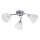 Pinnapealne laelamp CLARA 3xE27/15W/230V läikiv kroom