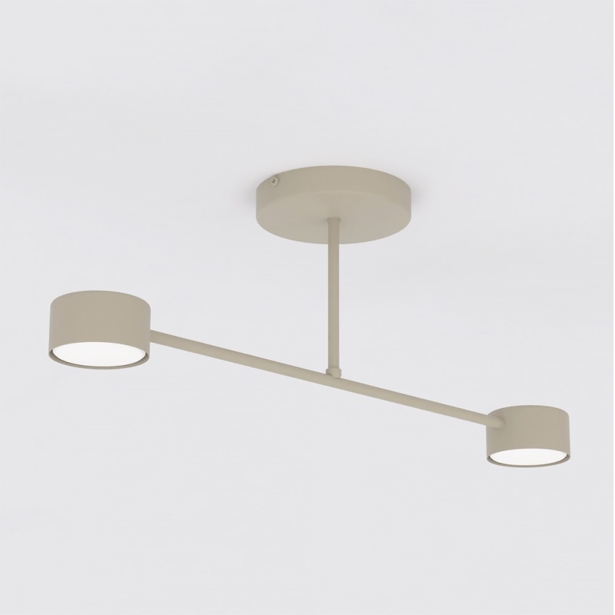 Pinnapealne laelamp HALO 2xGX53/10W/230V beež