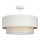 Pinnapealne laelamp NATIA 1xE27/60W/230V Ø 45 cm kreemjas