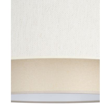 Pinnapealne laelamp NATIA 1xE27/60W/230V Ø 45 cm kreemjas