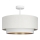 Pinnapealne laelamp NATIA 1×E27/60W/230V, läbimõõt 45 cm, valge