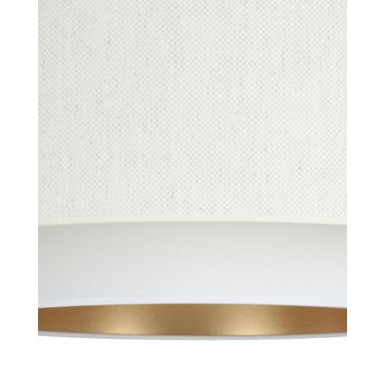 Pinnapealne laelamp NATIA 1×E27/60W/230V, läbimõõt 45 cm, valge
