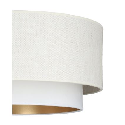 Pinnapealne laelamp NATIA 1×E27/60W/230V, läbimõõt 45 cm, valge