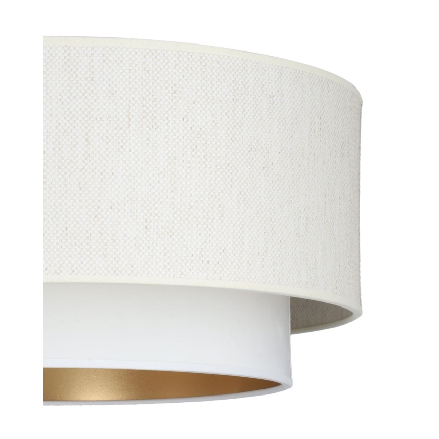 Pinnapealne laelamp NATIA 1×E27/60W/230V, läbimõõt 45 cm, valge