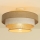 Pinnapealne laelamp WENTA 1xE27/60W/230V, läbimõõt 50 cm, juut/kreemjas