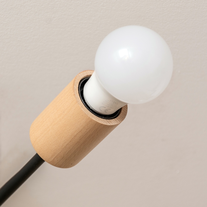 Pinnapealne laelühter CAMBRIDGE 4xE27/15W/230V männipuit