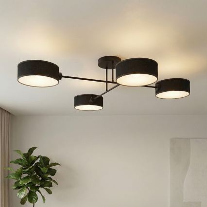 Pinnapealne laelühter MAGA 4xE14/10W/230V must