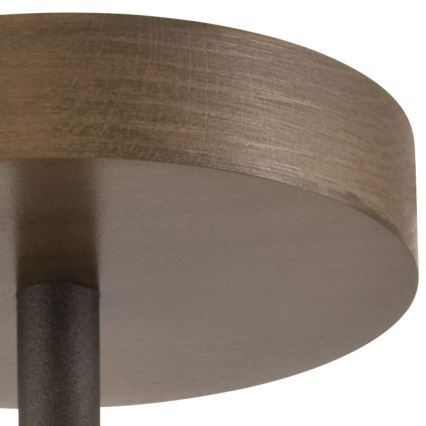 Seinapealne lühter ADRIANO 1xE27/60W/230V pöök