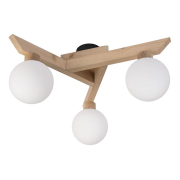 Pinnapealne lühter ANTONIO 3xG9/5W/230V tamm/valge