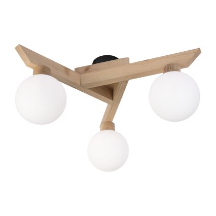 Pinnapealne lühter ANTONIO 3xG9/5W/230V tamm/valge