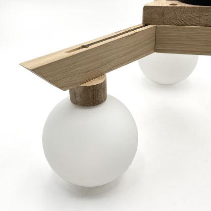 Pinnapealne lühter ANTONIO 3xG9/5W/230V tamm/valge