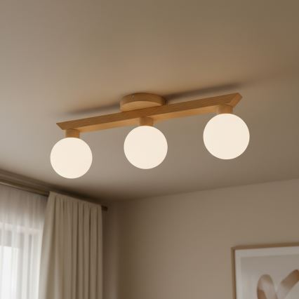 Pinnapealne lühter ANTONIO 3xG9/5W/230V tamm/valge