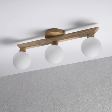 Pinnapealne lühter ANTONIO 3xG9/5W/230V tamm/valge