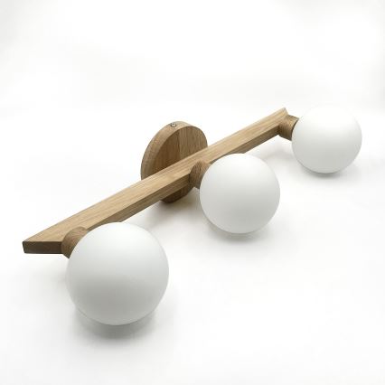 Pinnapealne lühter ANTONIO 3xG9/5W/230V tamm/valge