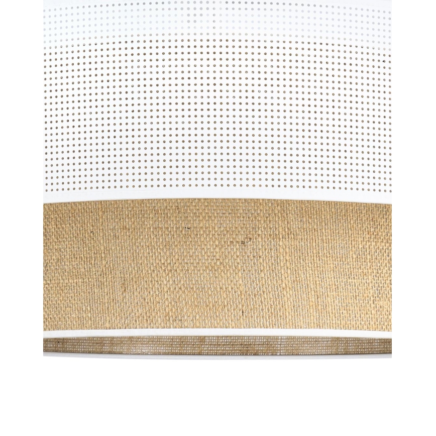 Pinnapealne lühter BORHO 1xE27/60W/230V läbimõõt 40 cm valge/juut
