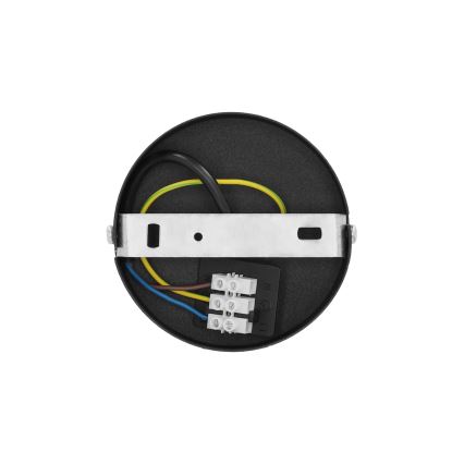 Pinnapealne lühter BORHO 1xE27/60W/230V must/jute