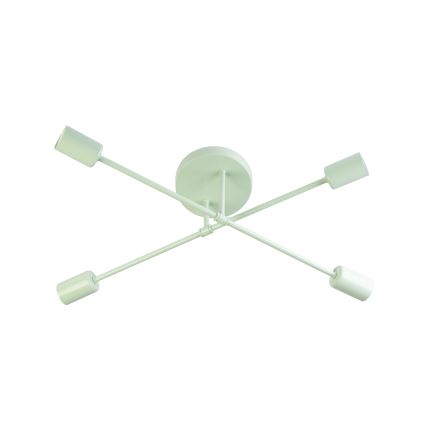 Pinnapealne lühter CAMBRIDGE 4xE27/15W/230V roheline