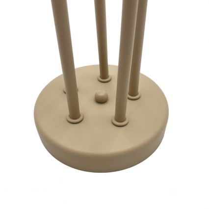 Pinnapealne lühter CHARLIE 5xE27/15W/230V beež