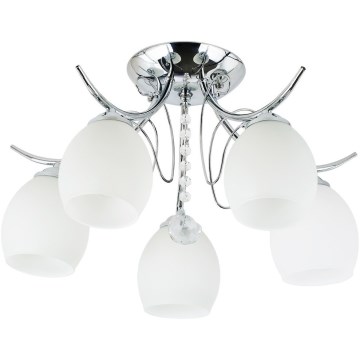 Pinnapealne lühter ELLA 5xE27/15W/230V läikiv kroom