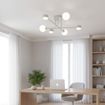 Pinnapealne lühter HOLON 3xG9/8W/230V + 3xGX53/12W valge