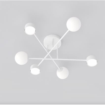 Pinnapealne lühter HOLON 3xG9/8W/230V + 3xGX53/12W valge