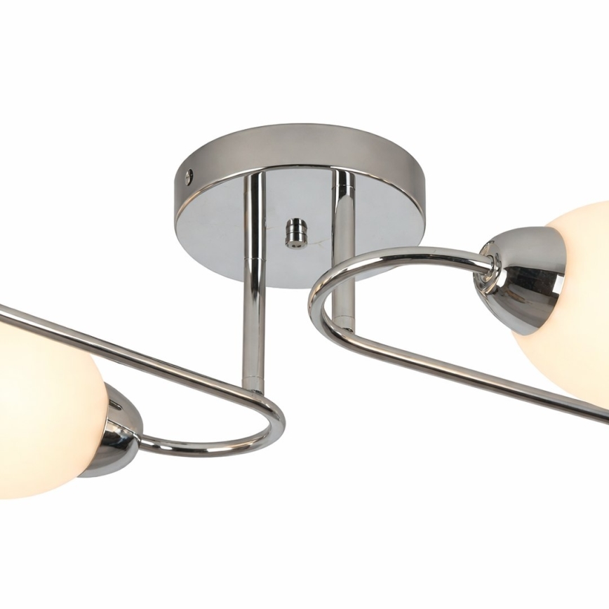 Pinnapealne lühter KING 4xE27/15W/230V läikiv kroom