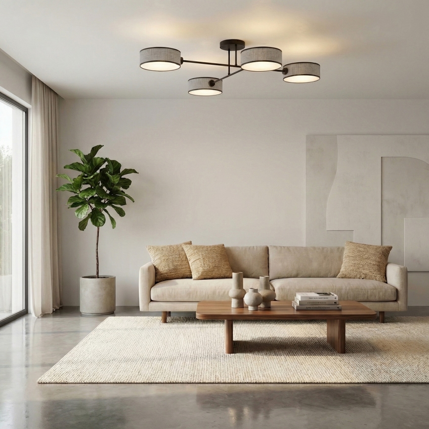 Pinnapealne lühter MAGA 4xE14/10W/230V hall