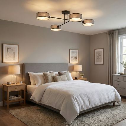 Pinnapealne lühter MAGA 4xE14/10W/230V hall