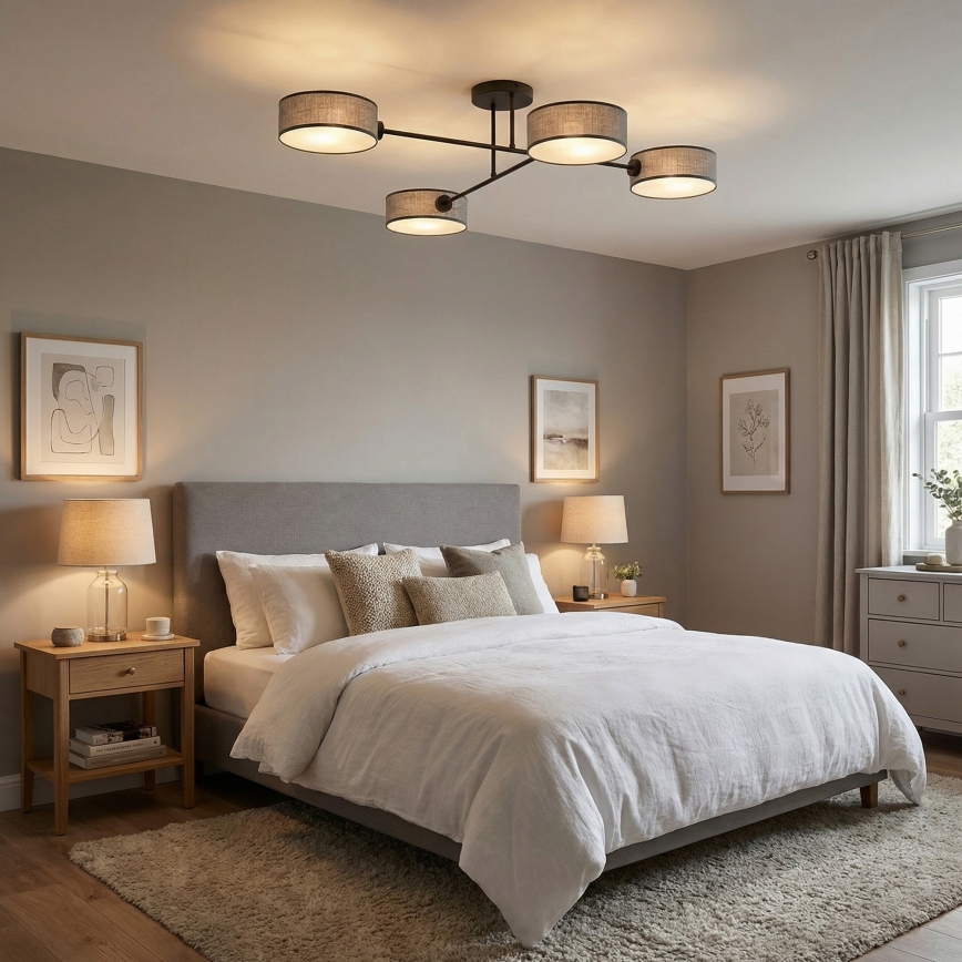 Pinnapealne lühter MAGA 4xE14/10W/230V hall