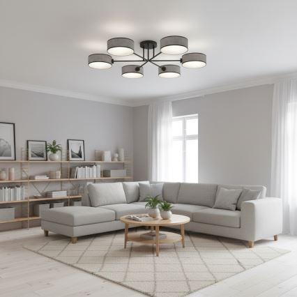 Pinnapealne lühter MAGA 6xE14/10W/230V, hall