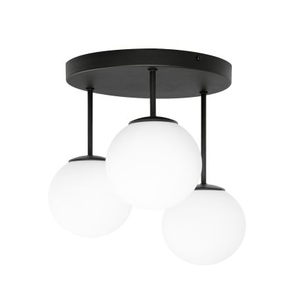 Pinnapealne lühter MOONLIGHT 3xE27/15W/230V must