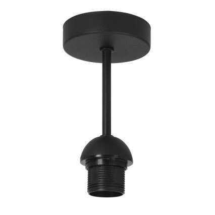 Pinnapealne lühter NATIA 1xE27/60W/230V Ø 45 cm valge/must