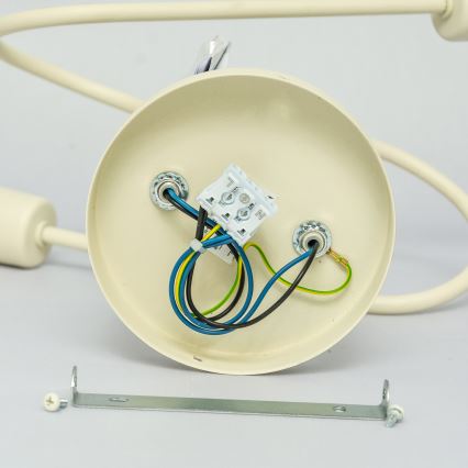 Pinnapealne lühter OXFORD 2xE27/15W/230V kreemjas