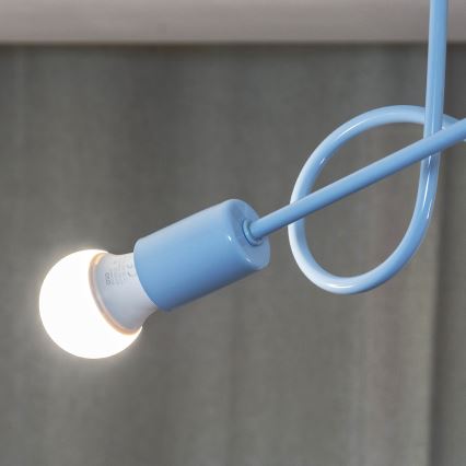 Pinnapealne lühter OXFORD 2xE27/15W/230V sinine