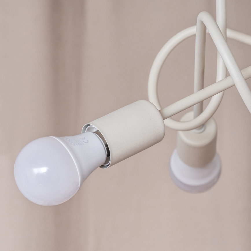 Pinnapealne lühter OXFORD 3xE27/15W/230V kreemjas