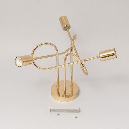 Pinnapealne lühter OXFORD 3xE27/15W/230V kuldne