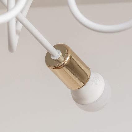 Pinnapealne lühter OXFORD 3xE27/15W/230V kuldne/valge