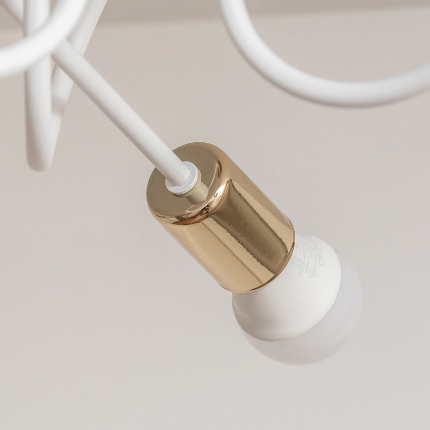 Pinnapealne lühter OXFORD 3xE27/15W/230V kuldne/valge