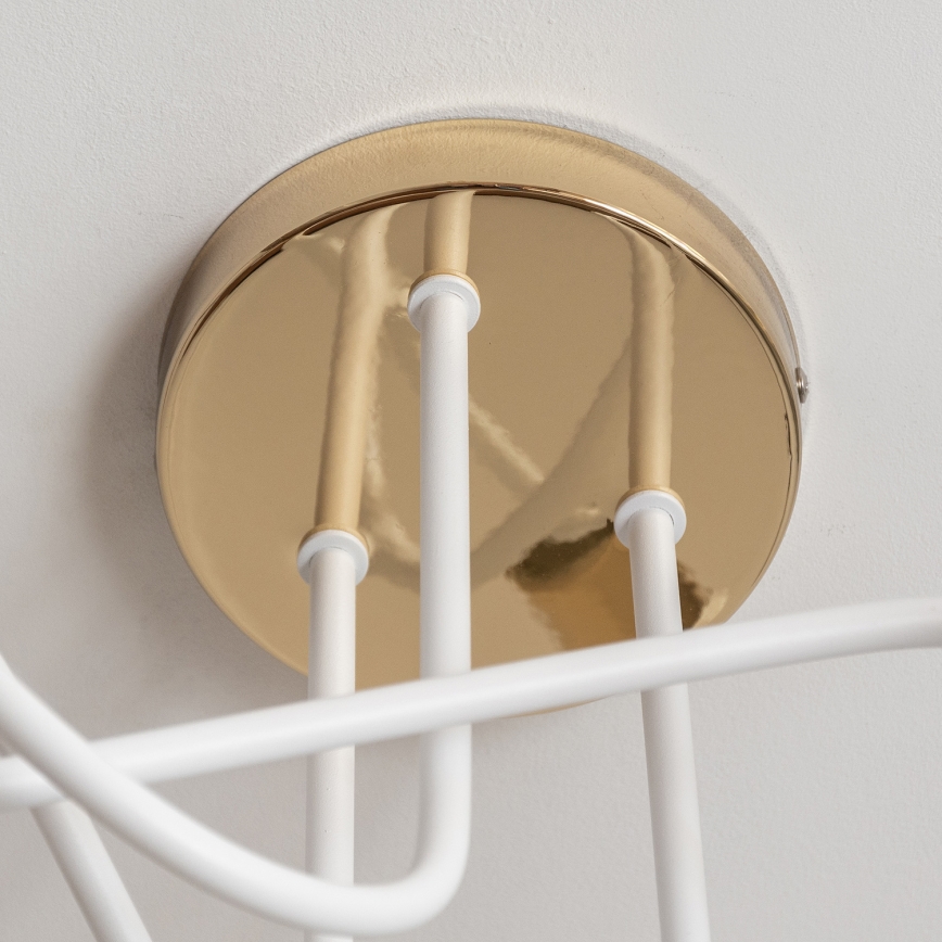 Pinnapealne lühter OXFORD 3xE27/15W/230V kuldne/valge