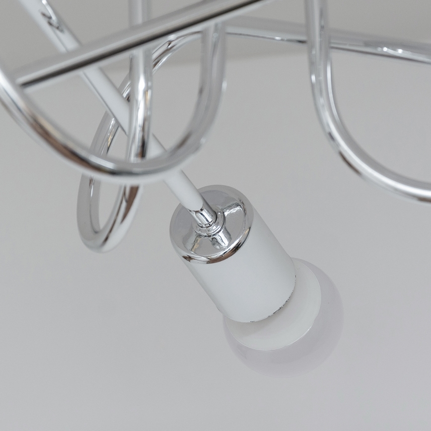 Pinnapealne lühter OXFORD 3xE27/15W/230V, läikiv kroom