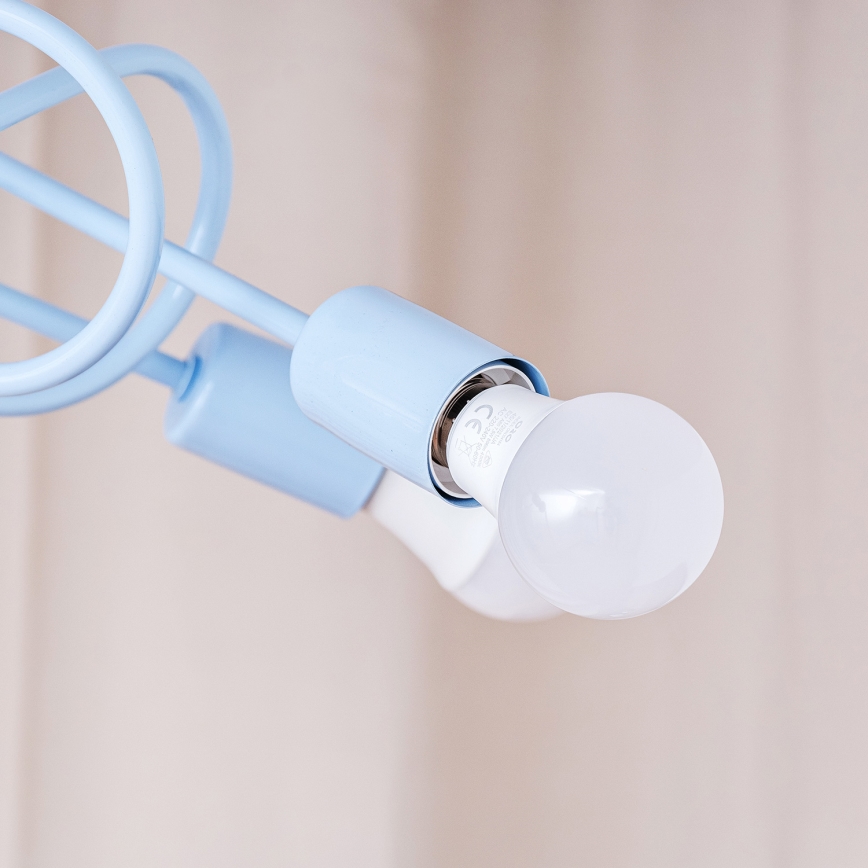 Pinnapealne lühter OXFORD 3xE27/15W/230V sinine